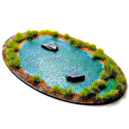 Plaque Eaux Calmes | Plaques d'eau