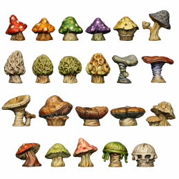 Set impreso en 3D - Setas Gruesas 1:48-1:35