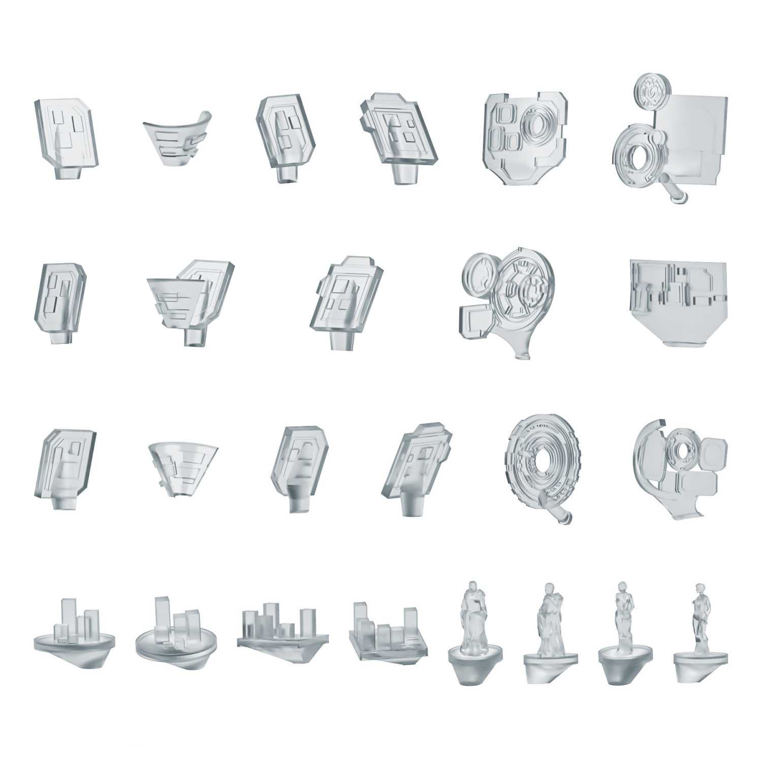 3D-Druckset - Hacker-Bildschirme 1:48