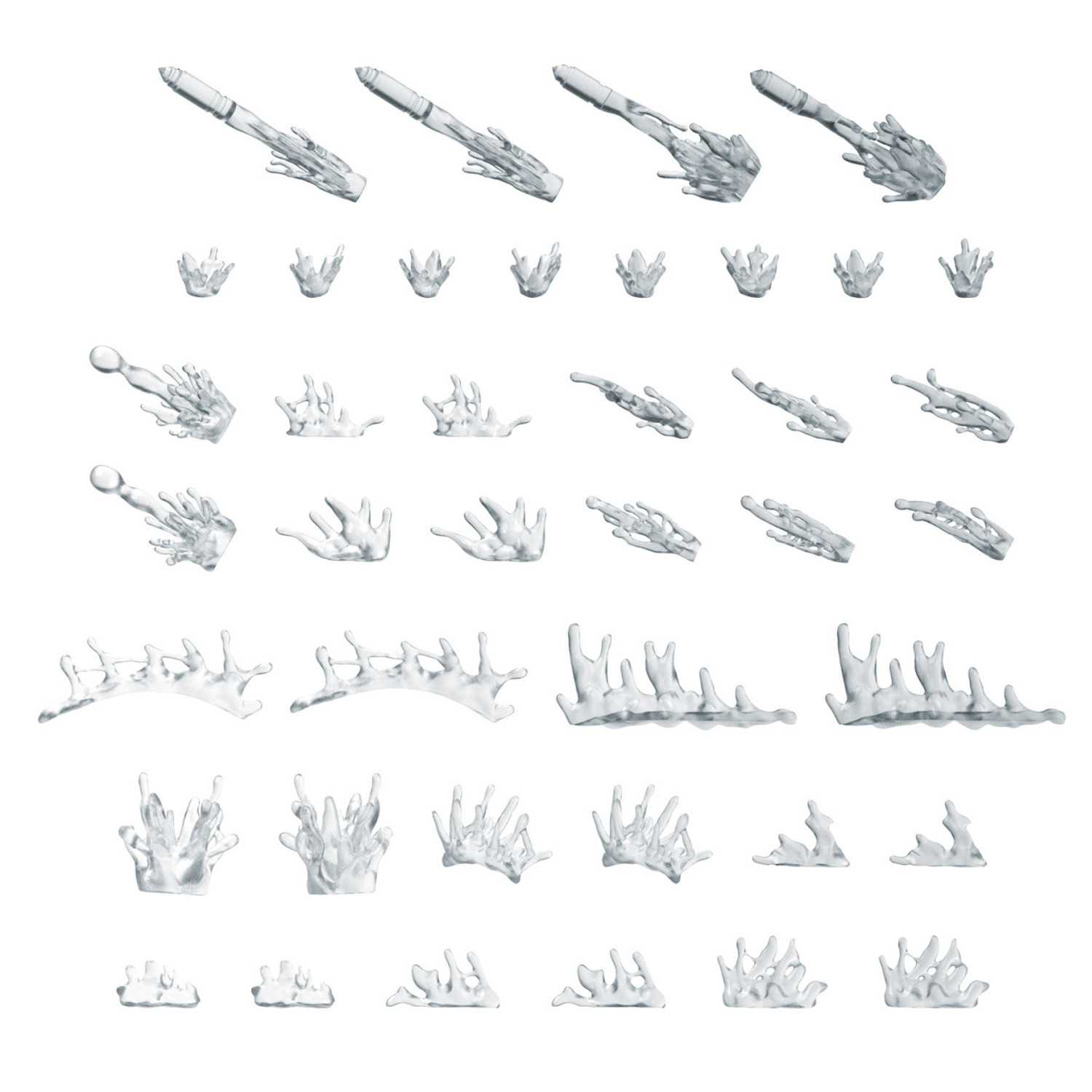 Effetto spruzzi di sangue 1:48