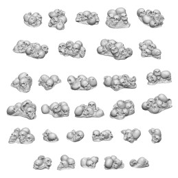 Piles of Skulls 1:48 | Warhammer skulls compatibles