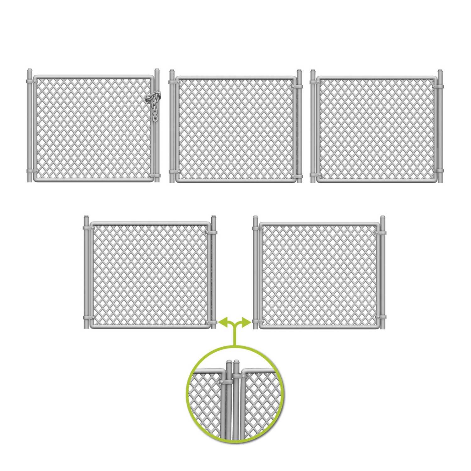 Grille Simple Torsion 50mm en résine imprimée en 3D Grille Simple Torsion 50mm en résine imprimée en 3D