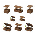 Set de Cajas de Madera 1:48-1:35