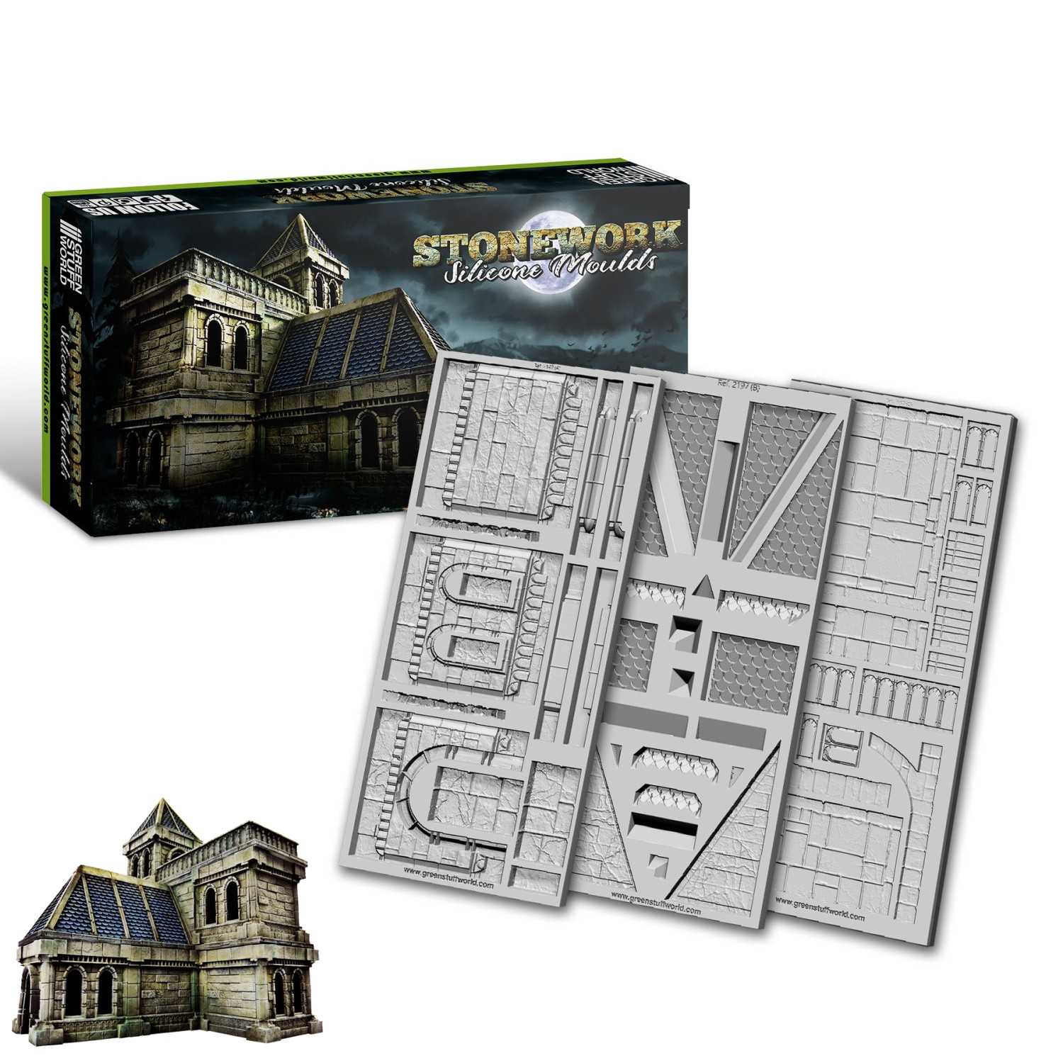 Moules en Silicone - Stonework