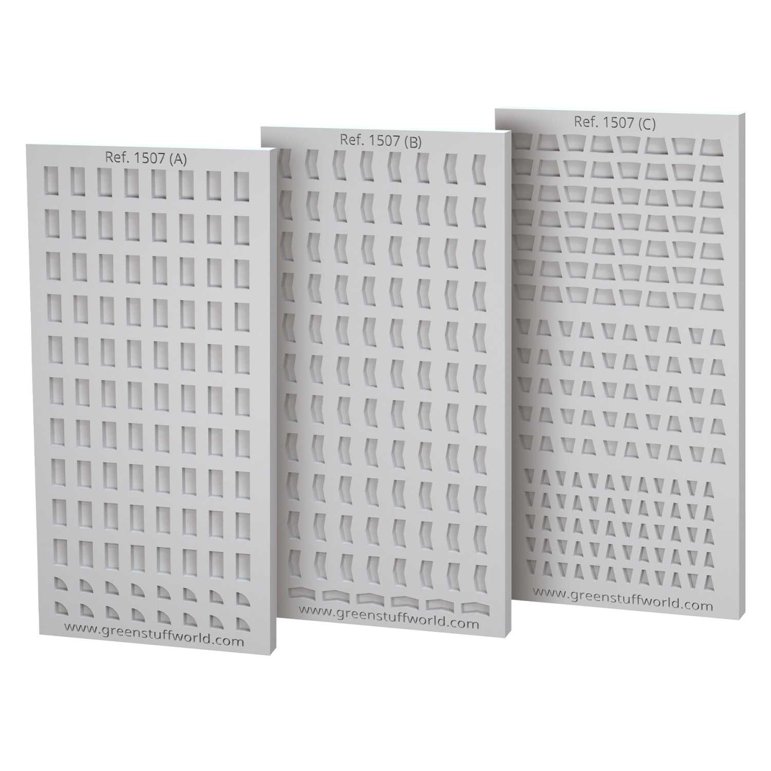 Silkon Texturplatten Ziegel | Silikonform Modellierziegel