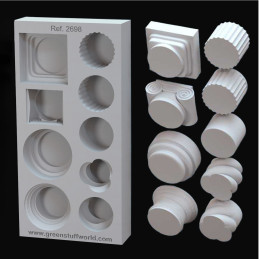 Stampi in Silicone Colonne