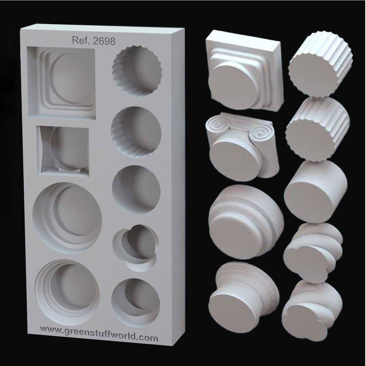 Silicone Molds - Columns