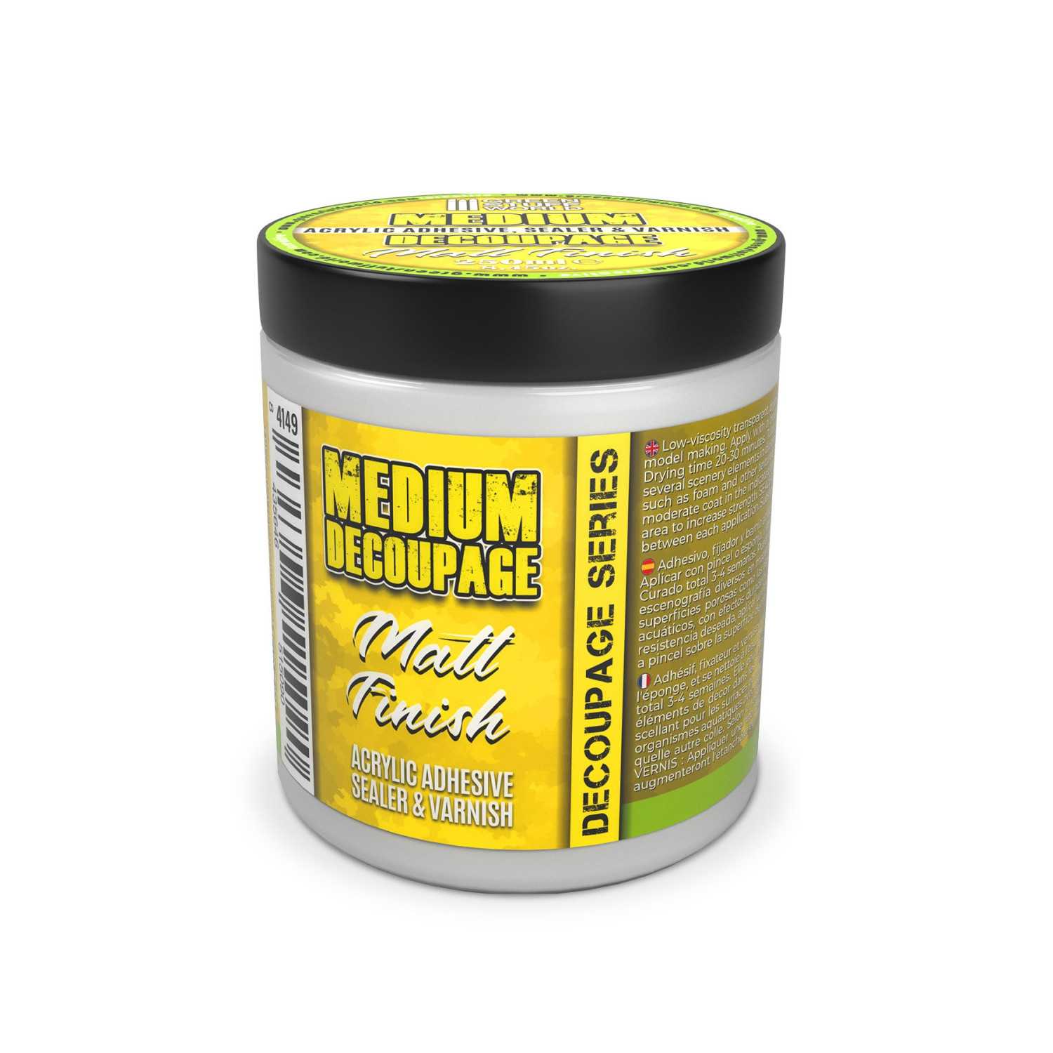 Medium Decoupage Opaca 250ml Medium Decoupage Opaca 250ml