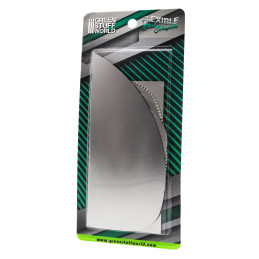 Flexible Steel Scrapers for shaping, smoothing and trimming shapes.