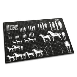 Scale Cutting Mat A3 for modeling and crafts