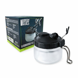 Pot nettoyage aerographe | Station de Nettoyage aerographe avec stabilisateur