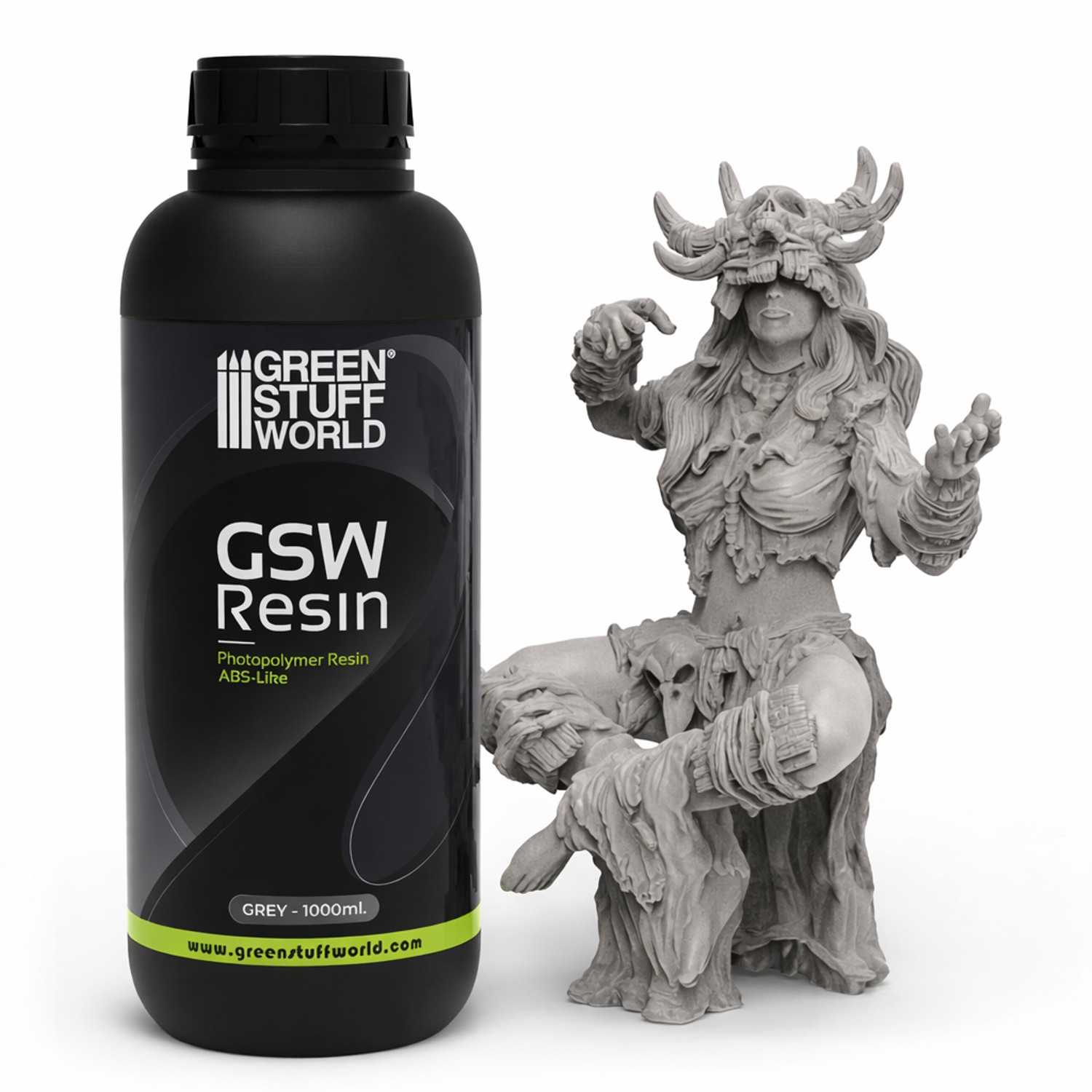 Résine Imprimante 3D - ABS-like Gris 1L | Imprimante 3d resine