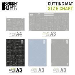 Skale Schneidmatte A3 für Modellbau und Bastelarbeiten