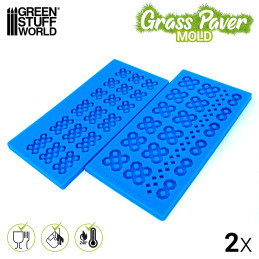 Stampi in Silicone - Pavé prato | Stampi Scenografia