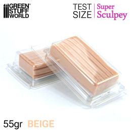 Super Sculpey Beige 55 gr. - Taille d'essai | Mastics et matériaux
