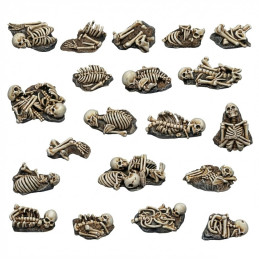 Skelett Überreste 1:48 aus Resin | Untote Skelette