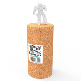 COLONNE en liège pour fixer armatures | Supports pour Figurines