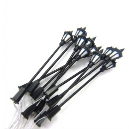 Set de Farolas Clásicas con Luces LED