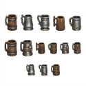 Beer Mugs - Tavern 1:48-1:35