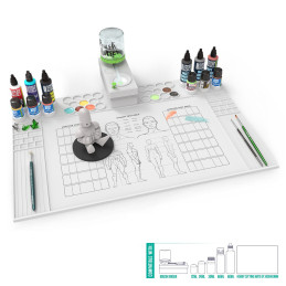 Tapis de peinture avec Rebord 450x300mm