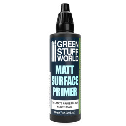 Primaire Noire Mate 60ml | Peinture d'apprêt Noir