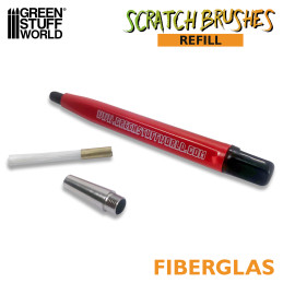 Recambio Set Cepillos Scratch – Fibra de vidrio Herramientas de Grabado