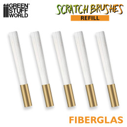Ricambi Set Spazzole Scratch – Fibre di Vetro | Strumenti per Incisione