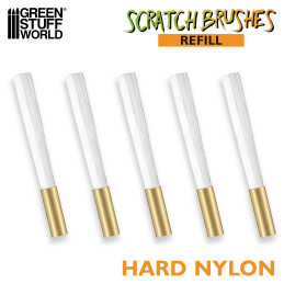 Recambio Set Cepillos Scratch – Nylon duro Herramientas de Grabado