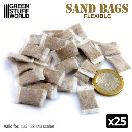 SACOS ARENA flexibles x25 Sacos Terrero