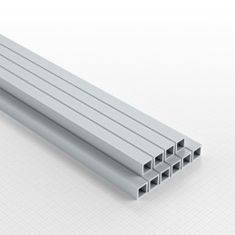 Profilato Plasticard TUBO QUADRATO 4mm