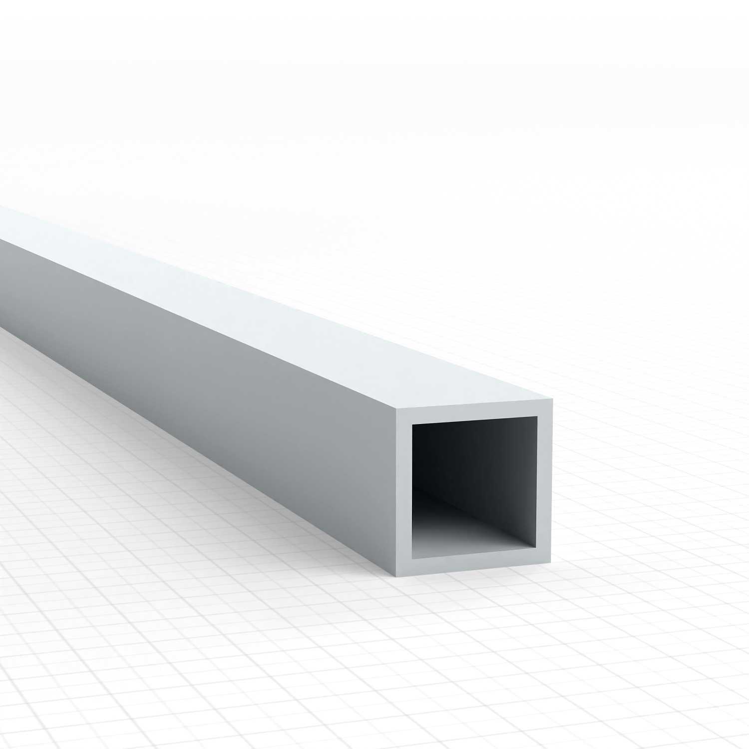 ABS Plasticard - Profile SQUARED TUBE 5mm | Squared profiles ABS Plasticard - Profile SQUARED TUBE 5mm | Squared profiles