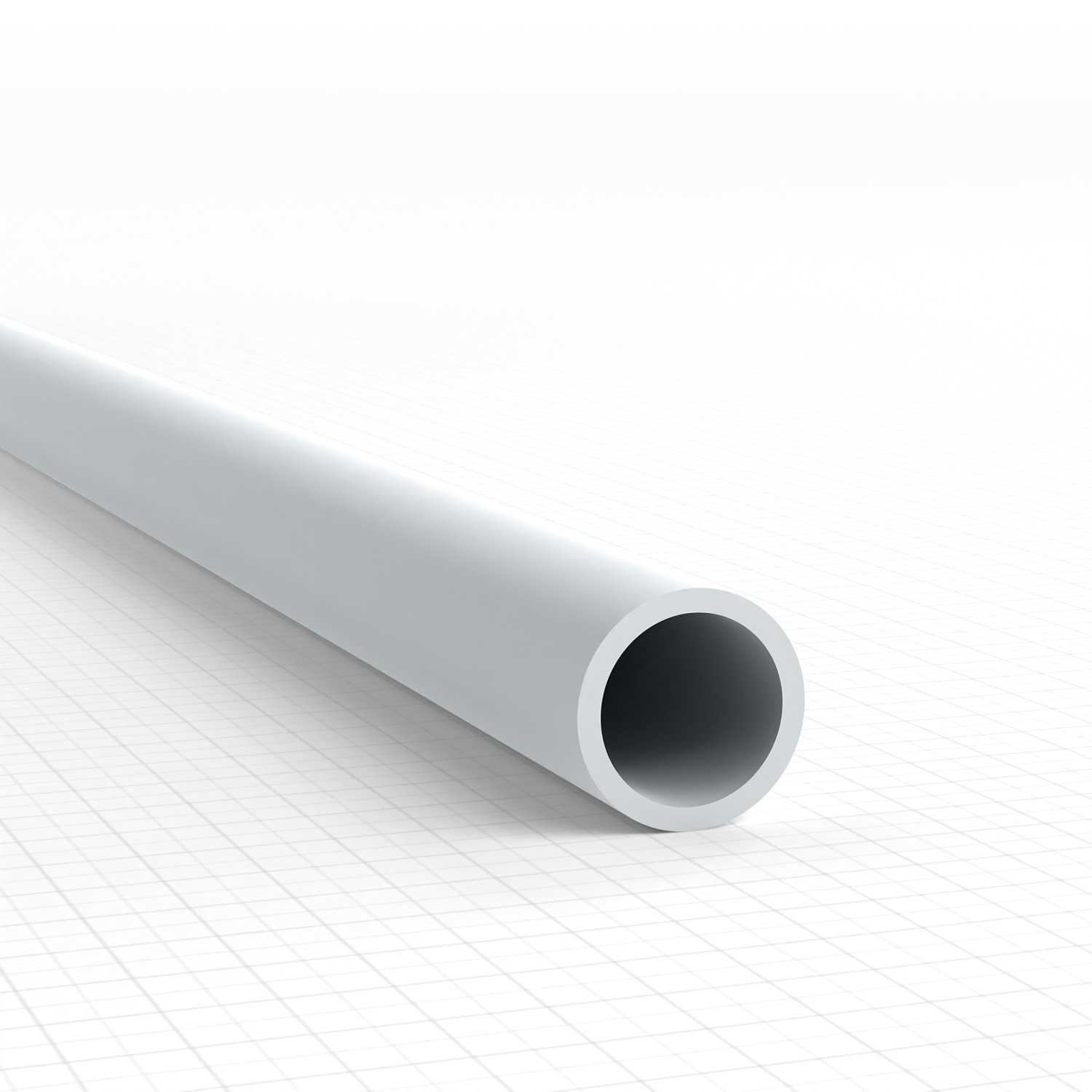 ASA Polystyrol-Profile ROHRPROFIL RUND Plastikcard 5mm | Rundprofil