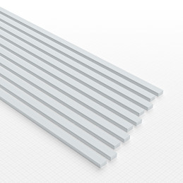 Profilato Plasticard LISTELLI PIATTI 3 mm