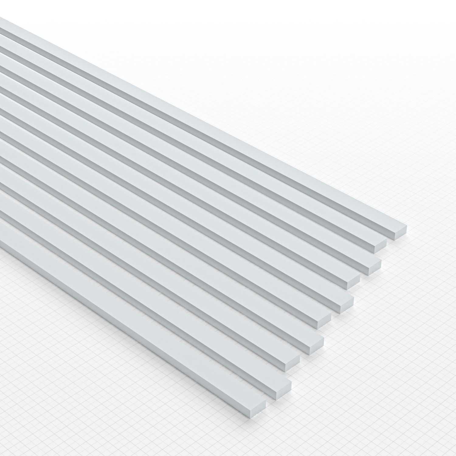 Profilato Plasticard LISTELLI PIATTI 3 mm | - GSW
