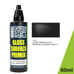 Vernice di fondo nera lucida | Primer Nero Brillante 60ml