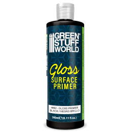 Gloss Surface Primer 240ml - Black | Acrylic Priming