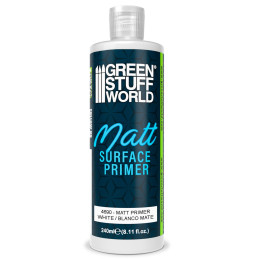 Matt Surface Primer 240ml - White | Acrylic Priming