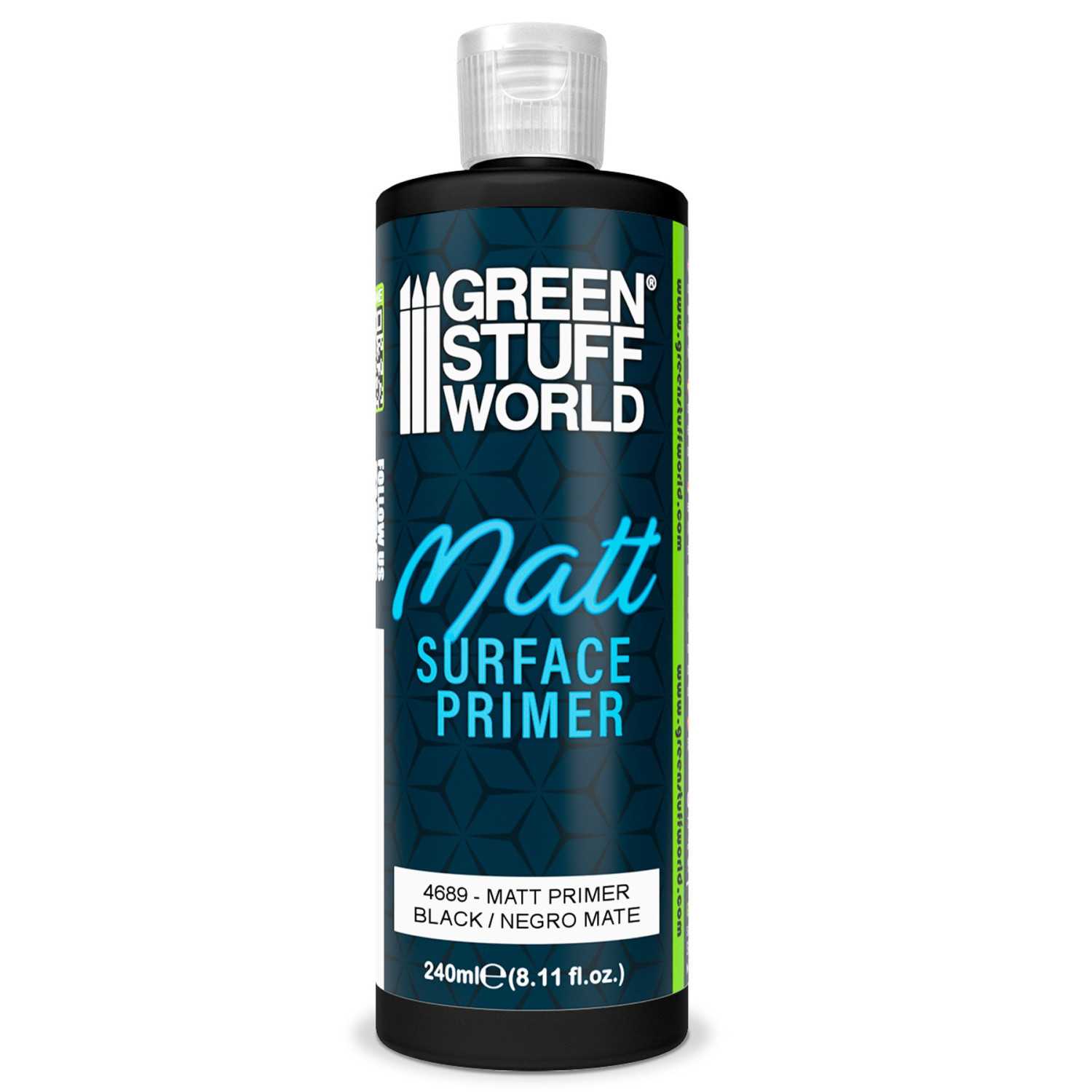 Primaire Noire Mate 240ml | Peinture d'apprêt noir Primaire Noire Mate 240ml | Peinture d'apprêt noir