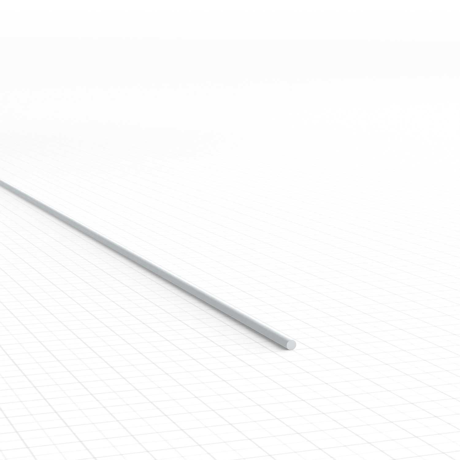 ASA Polystyrol-Profile RUNDSTAB RÖHRE Plastikcard 0'5mm | Rundprofil