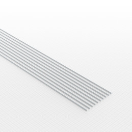 ASA Polystyrol-Profile RUNDSTAB RÖHRE Plastikcard 0'5mm