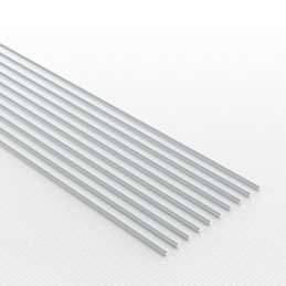 Perfil Plasticard BARRA 1mm