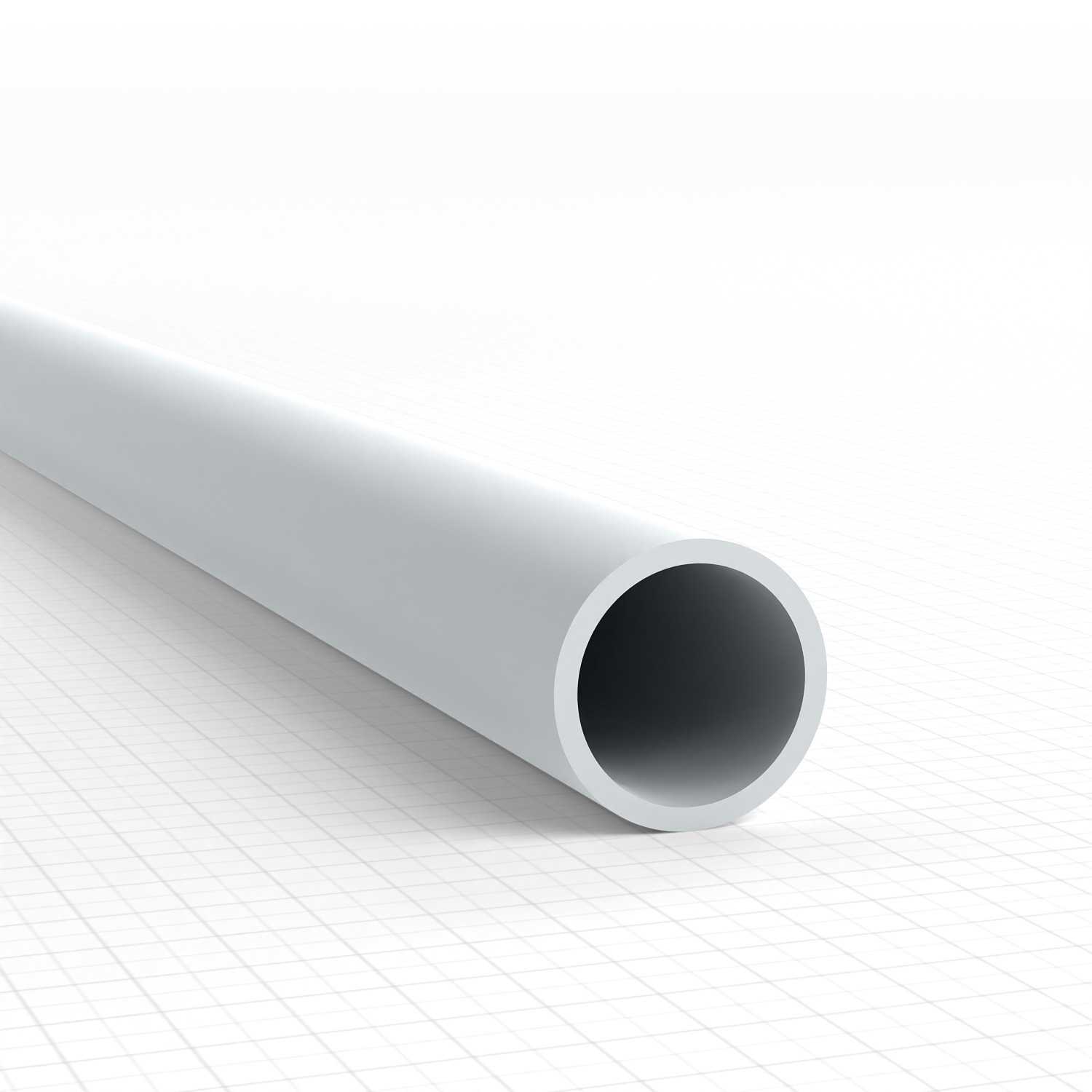 Profilato Plasticard TUBO 6mm | Profilati Tondi