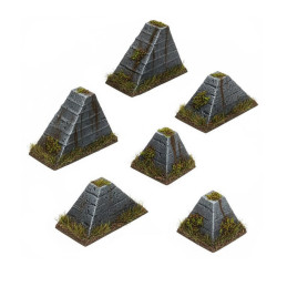 Denti di Drago anticarro in Resina 1:48-1:35