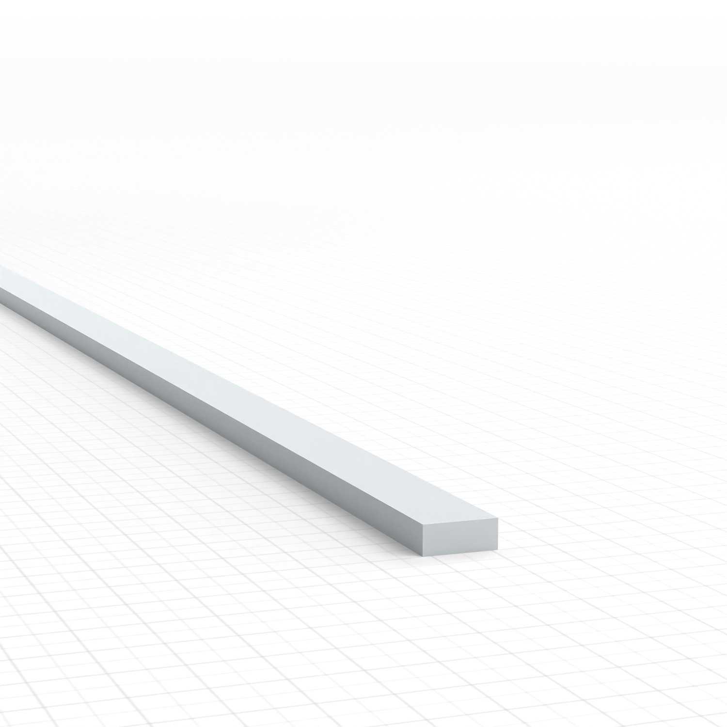 ASA Polystyrol-Profile FLACHPROFILE Streifen Plastikcard 2.5mm | Flachprofil