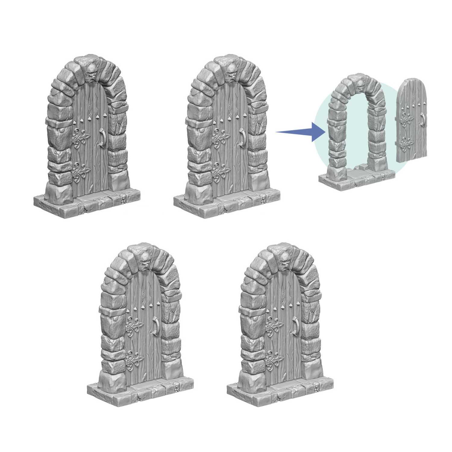 Porte della Dungeon 1:48 | Porte Hero Quest Porte della Dungeon 1:48 | Porte Hero Quest