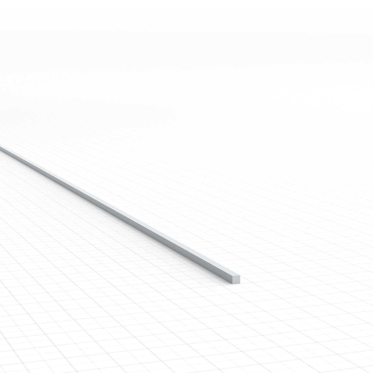 ASA Polystyrol-Profile QUADRAT STÄBE Plastikcard 0,5mm | Quadratprofil