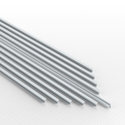 ASA Polystyrol-Profile DOPPEL-T Plastikcard 2 mm