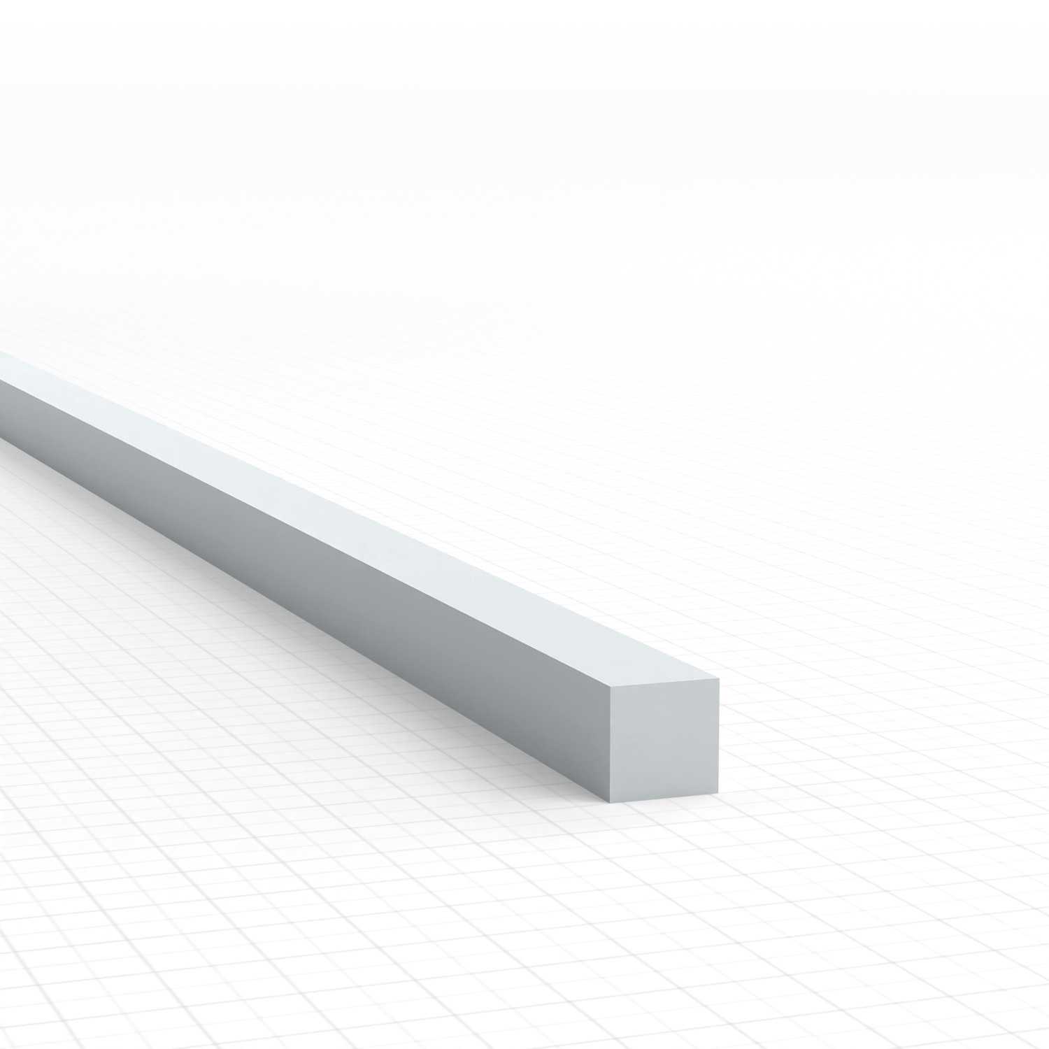 ASA Polystyrol-Profile QUADRAT STÄBE Plastikcard 2.5mm | Quadratprofil