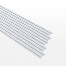 Plasticard PROFILÉ TIGE RECTANGULAIRE plein 1.5x2 mm Plasticard PROFILÉ TIGE RECTANGULAIRE plein 1.5x2 mm