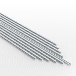 ABS Plasticard - Profile DOUBLE-T 1 mm